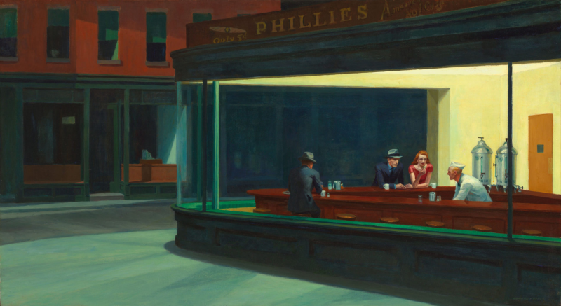 Edward Hopper: poética de la soledad